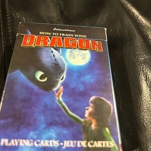 DreamWorks How to Train Your Dragon Playing Cards - Red and Blue